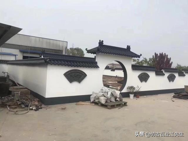 古瓦新制，樹脂仿古瓦為現代仿古建筑添磚加瓦
