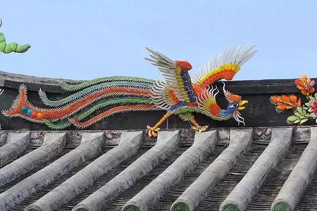 潮州嵌瓷，屋頂生花