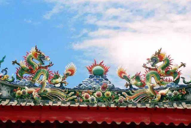 潮州嵌瓷，屋頂生花