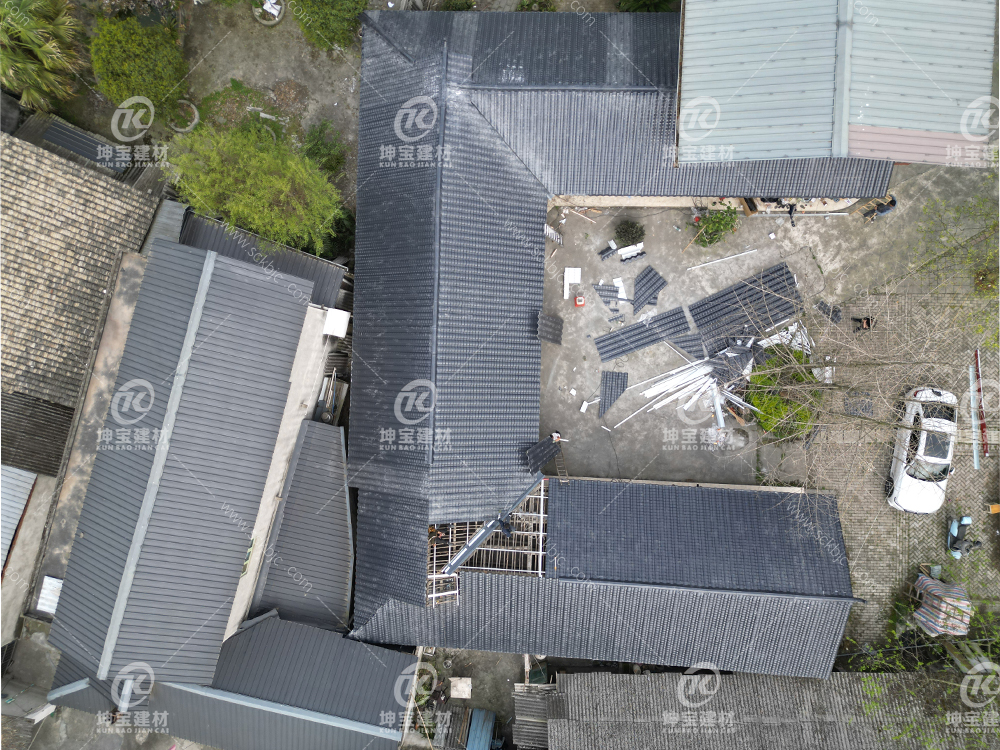 100-200平方房子鋪多少合成樹脂瓦？總費用多少錢？
