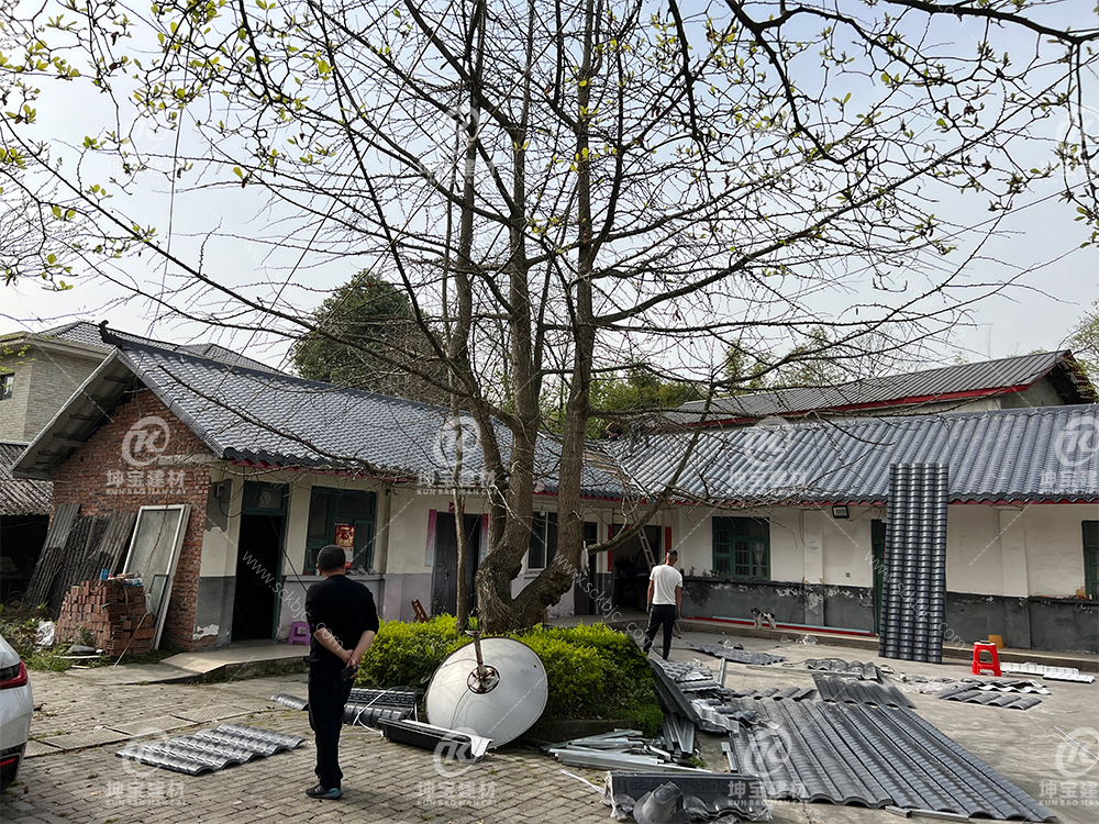 100-200平方房子鋪多少合成樹脂瓦？總費用多少錢？